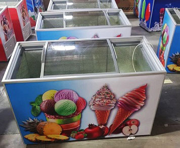 یخچال بستنی صندوقی