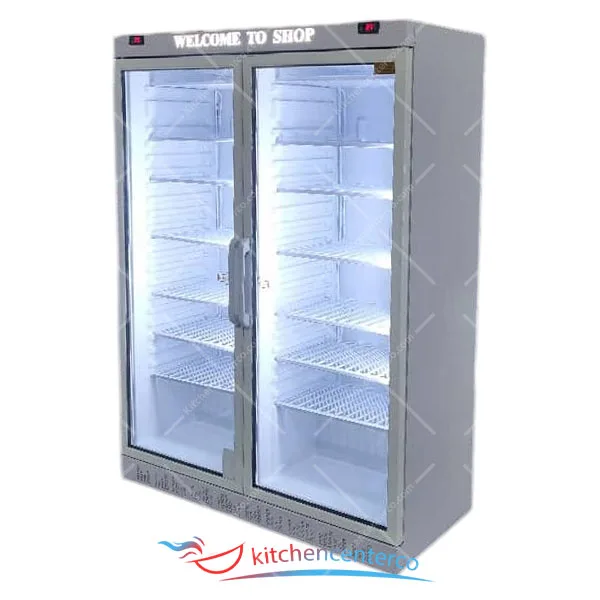 یخچال دو درب فروشگاهی